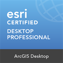 ESRI certified Desktop Professional ESRI certified Desktop Professional